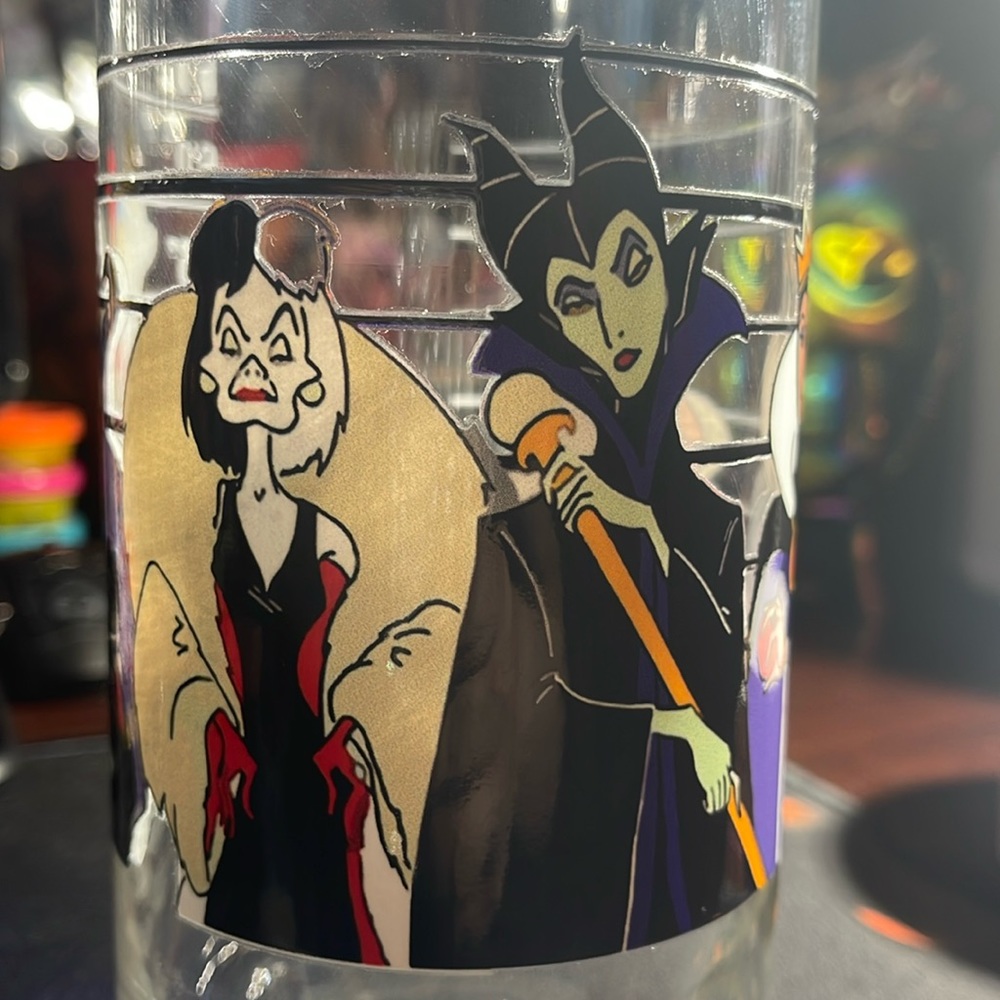 Handcrafted Villain glass